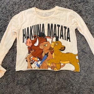 The Lion King long-sleeve tshirt
